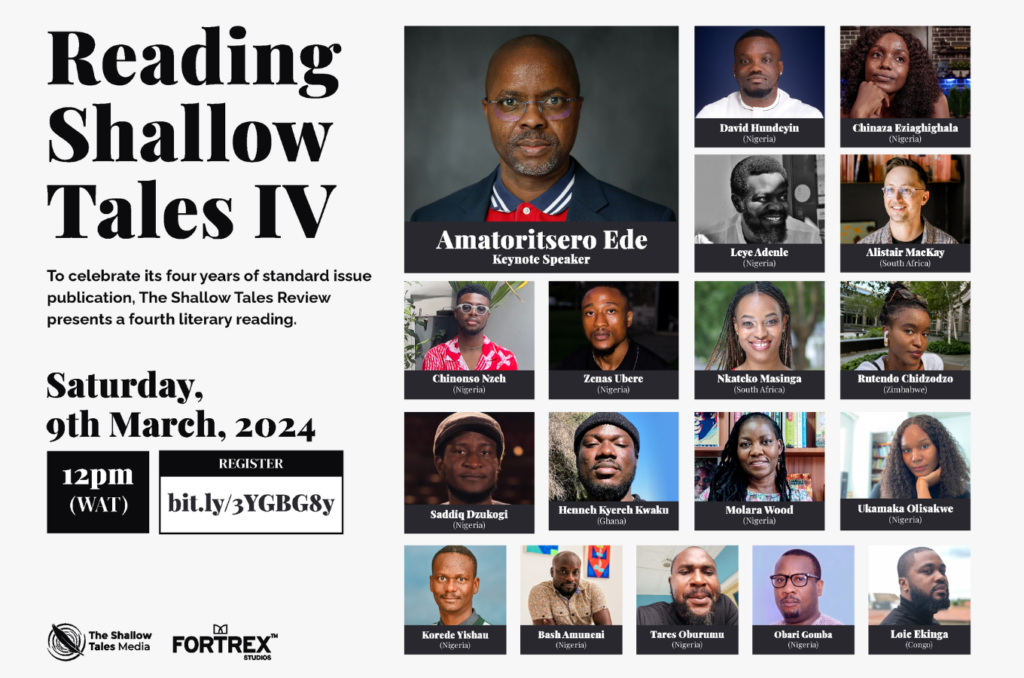 Shallow Reading Literary Heavyweights Lined Up for The Shallow Tales Review Literary ...